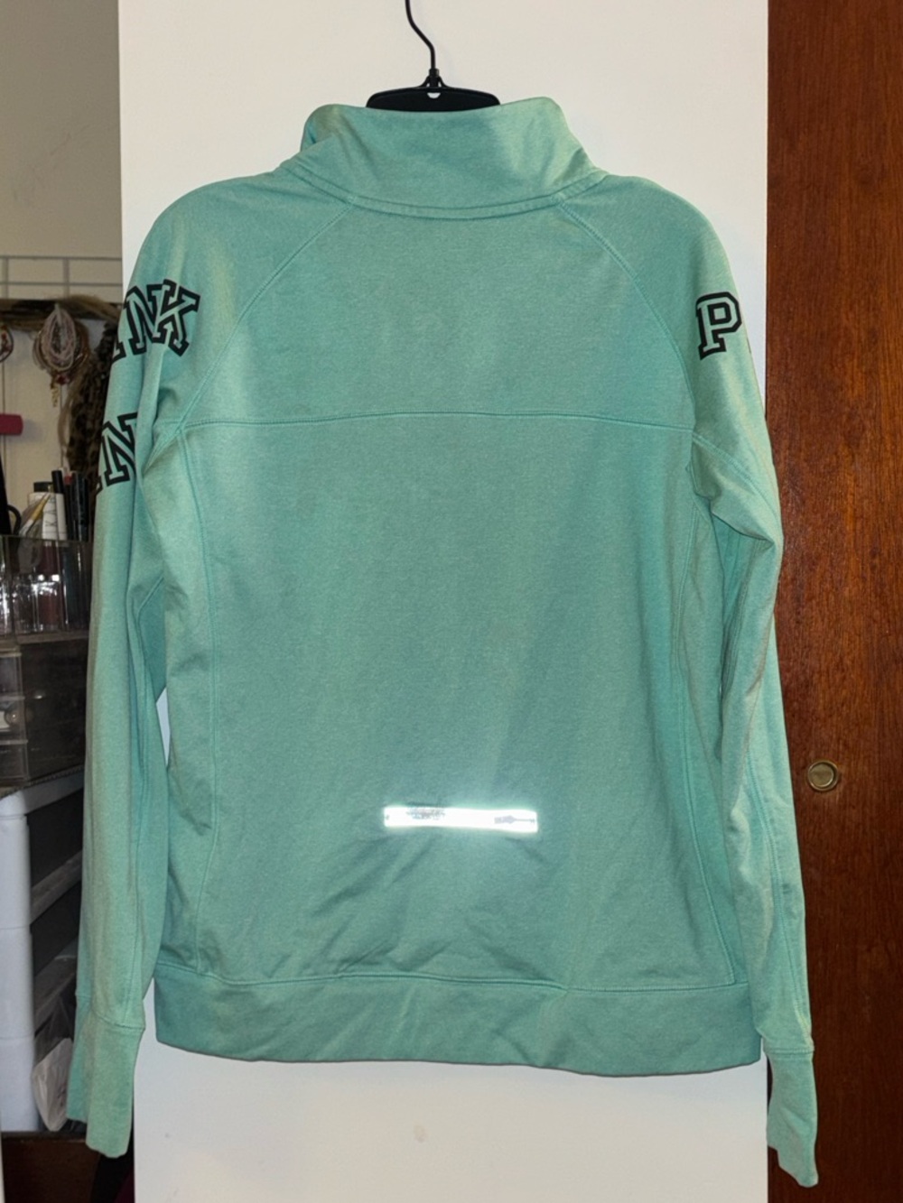 PINK Victoria's Secret Quarter-Zip Pullover - Picture 4 of 4